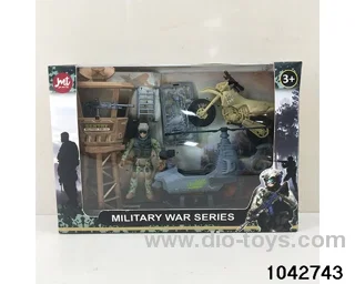 Military sets in window box