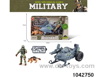 Military sets in window box