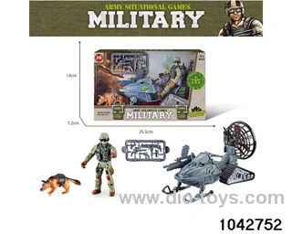 Military sets in window box