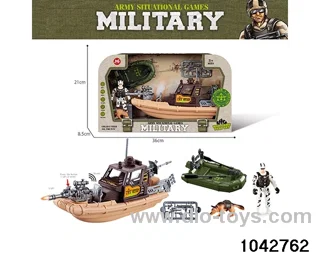 Military sets in window box