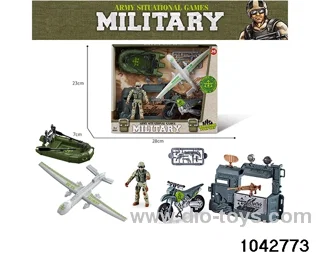 Military sets in display box