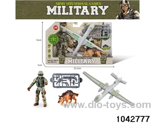 Military sets in display box
