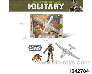 Military sets in window box