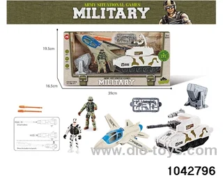 Military sets in window box