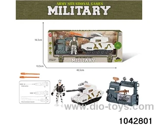 Military sets in window box