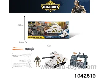 Military sets in window box