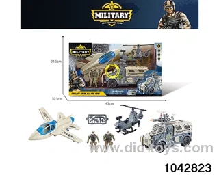 Military sets in window box