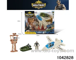 Military sets in window box