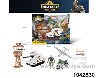 Military sets in window box