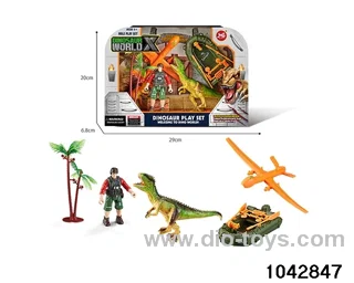 Dinosaur Set in window box
