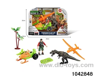 Dinosaur Set in window box