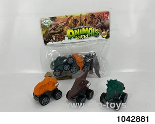 Dinosaur Set in poly bag header