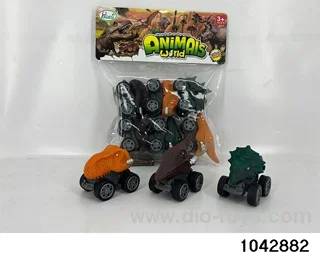 Dinosaur Set in poly bag header