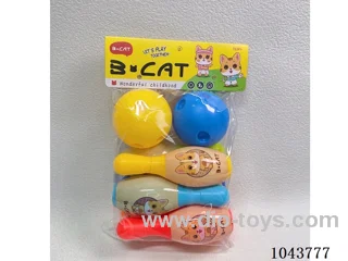 Bowling set in PP bag with header
