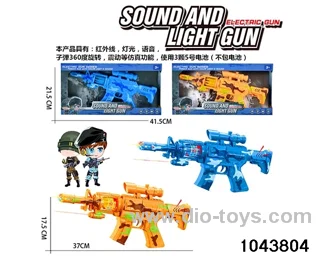 ELECTRIC GUN IN BLISTER CARD