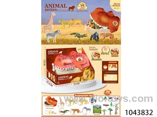 animal set in display box