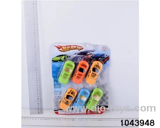 pull back car in Blister card