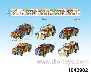 pull back car in pp bag
