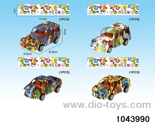 pull back car in pp bag