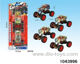pull back car in Blister card