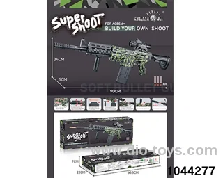 Electric soft bullet gun in color box