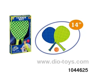 14 inch solid racket in color box