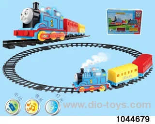 (GCC) THOMAS ELECTRIC RAIL TRAIN (CARRIAGE) (LIGHT TRAIN SOUND) IN WINDOW BOX