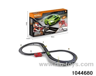 1: 43 electric single track racing car (battery version) in color box