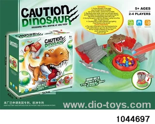 (GCC) DINOSAUR SURPRISE HOUSE (3 * AA NOT INCLUDED) IN COLOR BOX