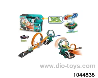 (GCC) ENVIRONMENTAL SANITATION EJECTION TRACK PACKAGE ALLOY COLOR CHANGING VEHICLE (EQUIPPED WITH 1 ALLOY VEHICLE) IN WINDOW BOX