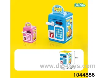 Piggy bank in color box