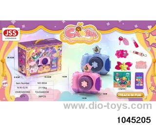 camera with light/misic/projector