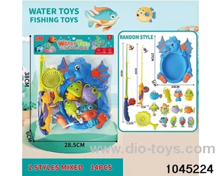Fishing toys（14pcs）in poly bag header