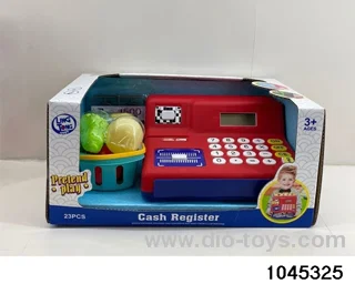 Cash register set in display box