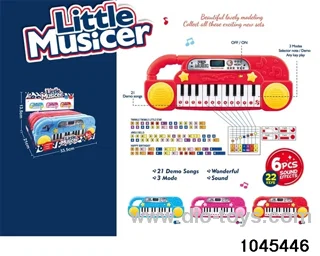 Electronic organ (6PCS) in display box
