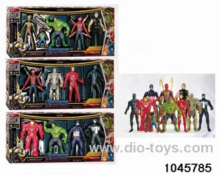 6 inch 4pcs avengers