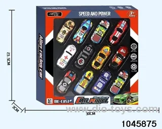 12pcs alloy car