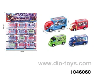 Alloy Car/12pcs in HangTag