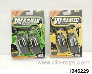 walkie-talkies in clam shell