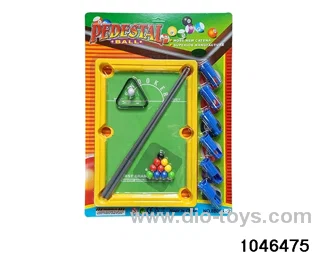 Billiard toys in Blister card