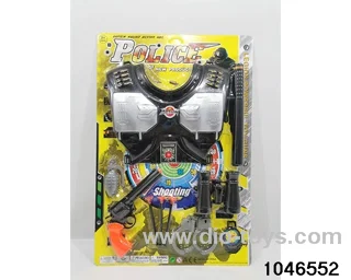 Policeman's suit in Blister card