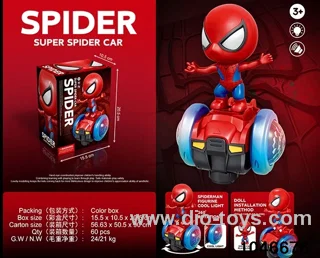 Electric _x000D_
light music _x000D_
universal _x000D_
rotating _x000D_
balance car _x000D_
spider man