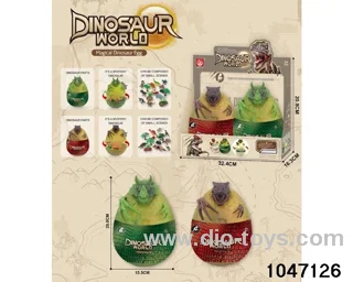 Dinosaur Runner Eggs (2 pcs) in display box