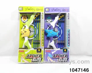 bow and arrow in color box