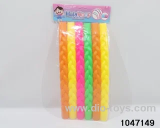 6 hula hoops in PP bag with header