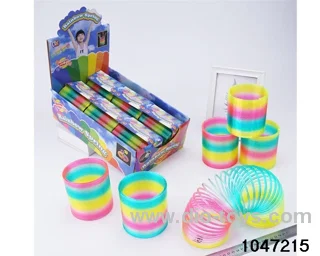 rainbow circle in color box