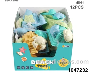 12pcs beach toy in Net bag