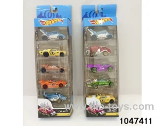 Sliding Alloy Car in window box
