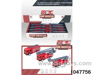 pull back car in display box