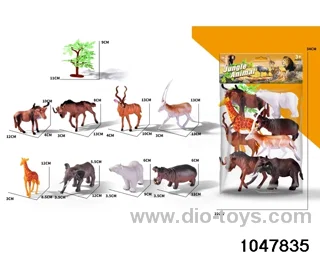 8pcs animal set